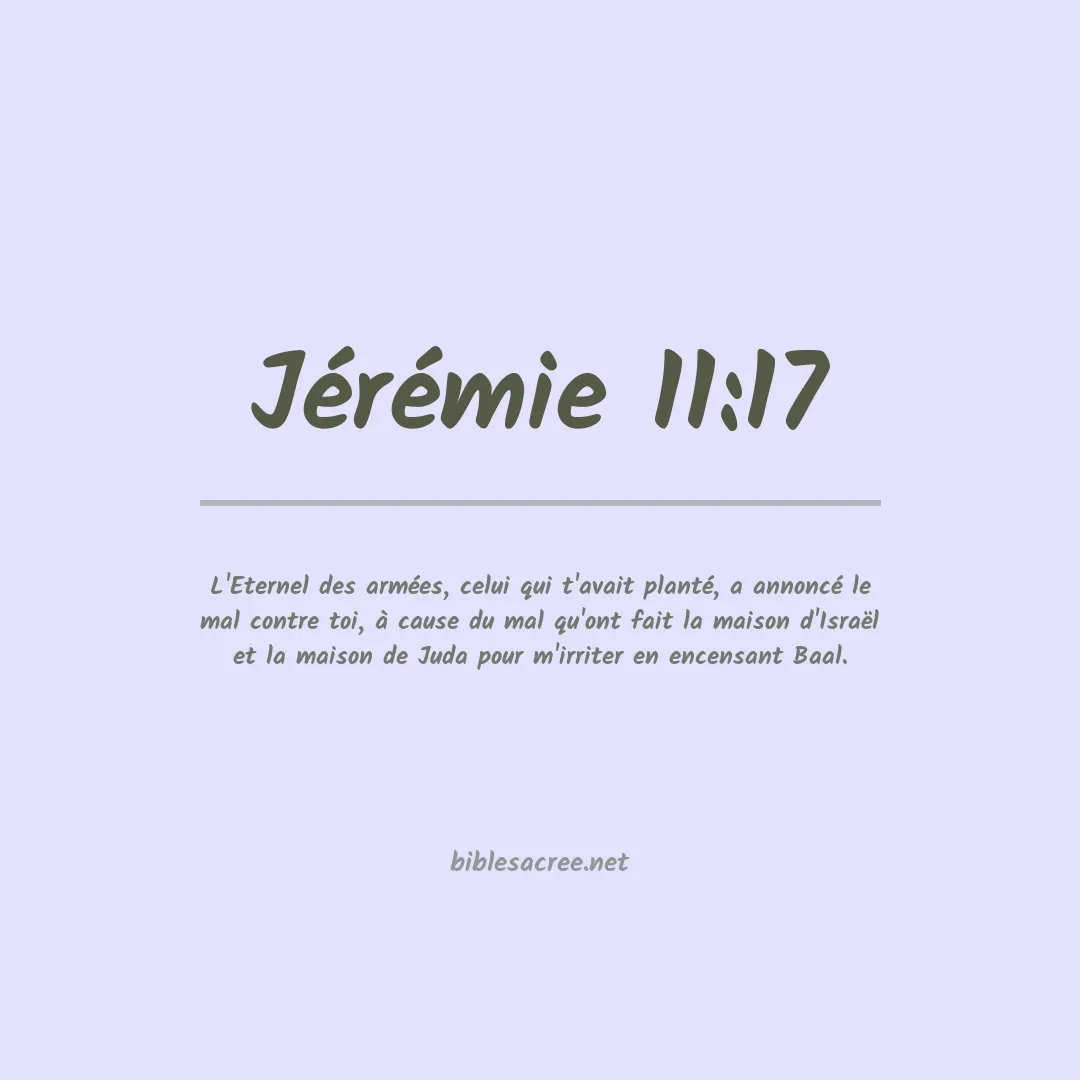 Jérémie - 11:17