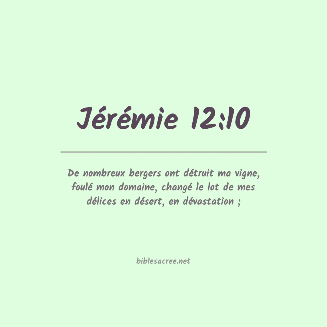 Jérémie - 12:10