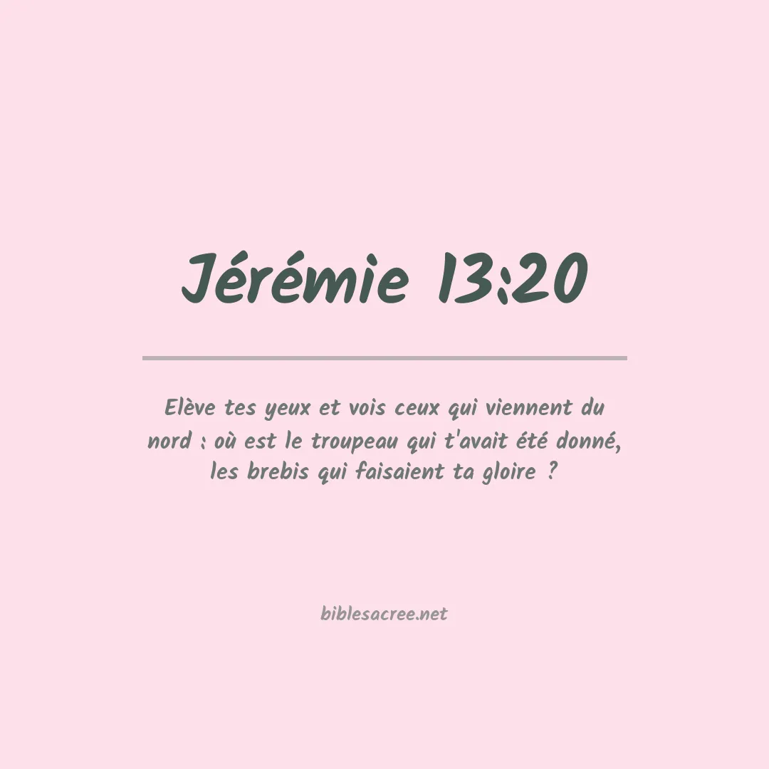 Jérémie - 13:20