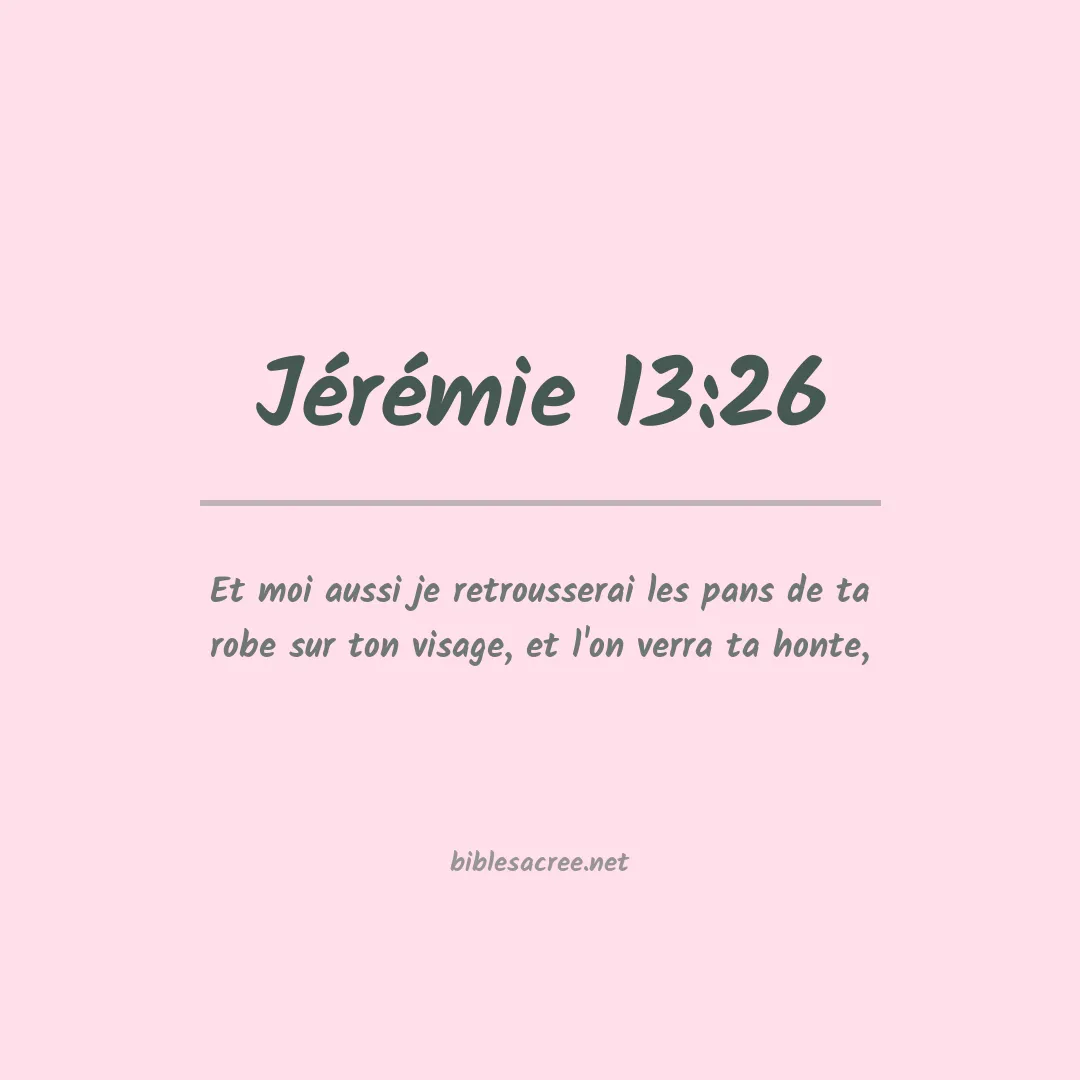Jérémie - 13:26