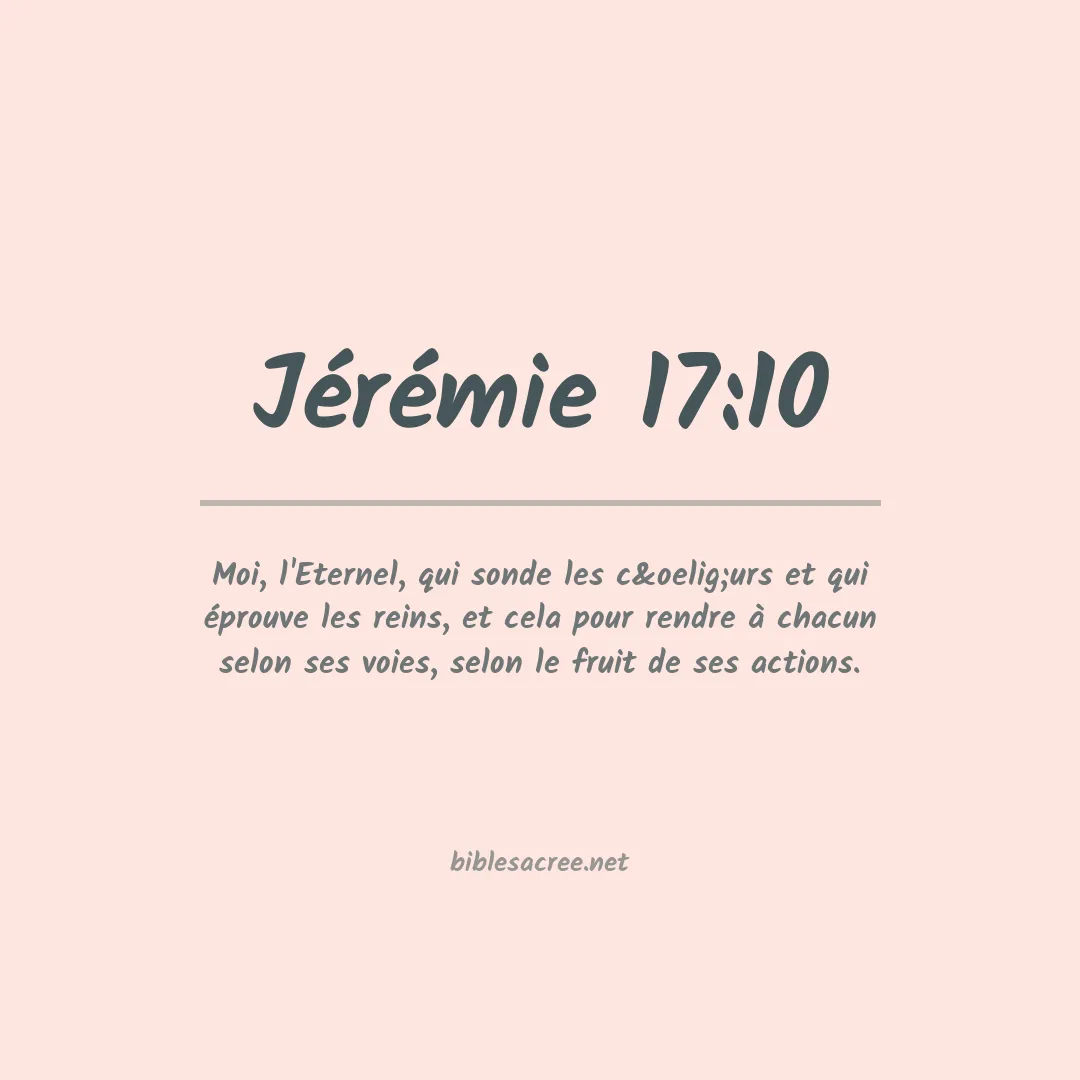 Jérémie - 17:10
