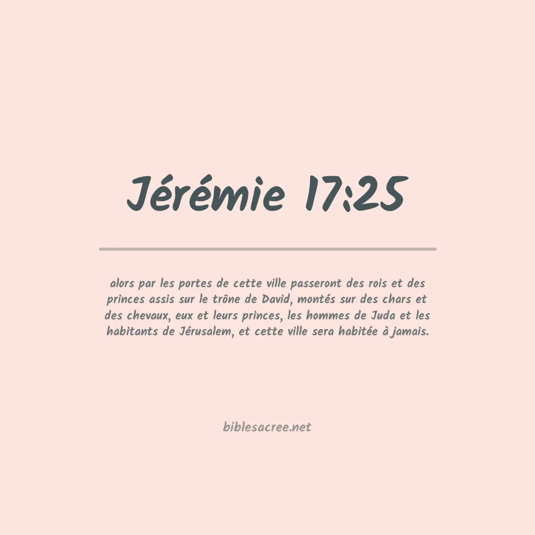 Jérémie - 17:25