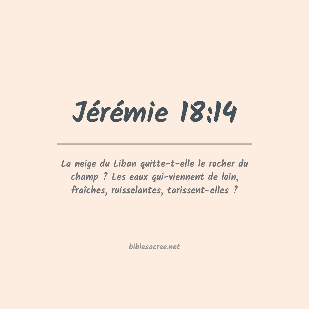 Jérémie - 18:14