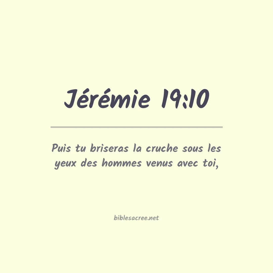 Jérémie - 19:10