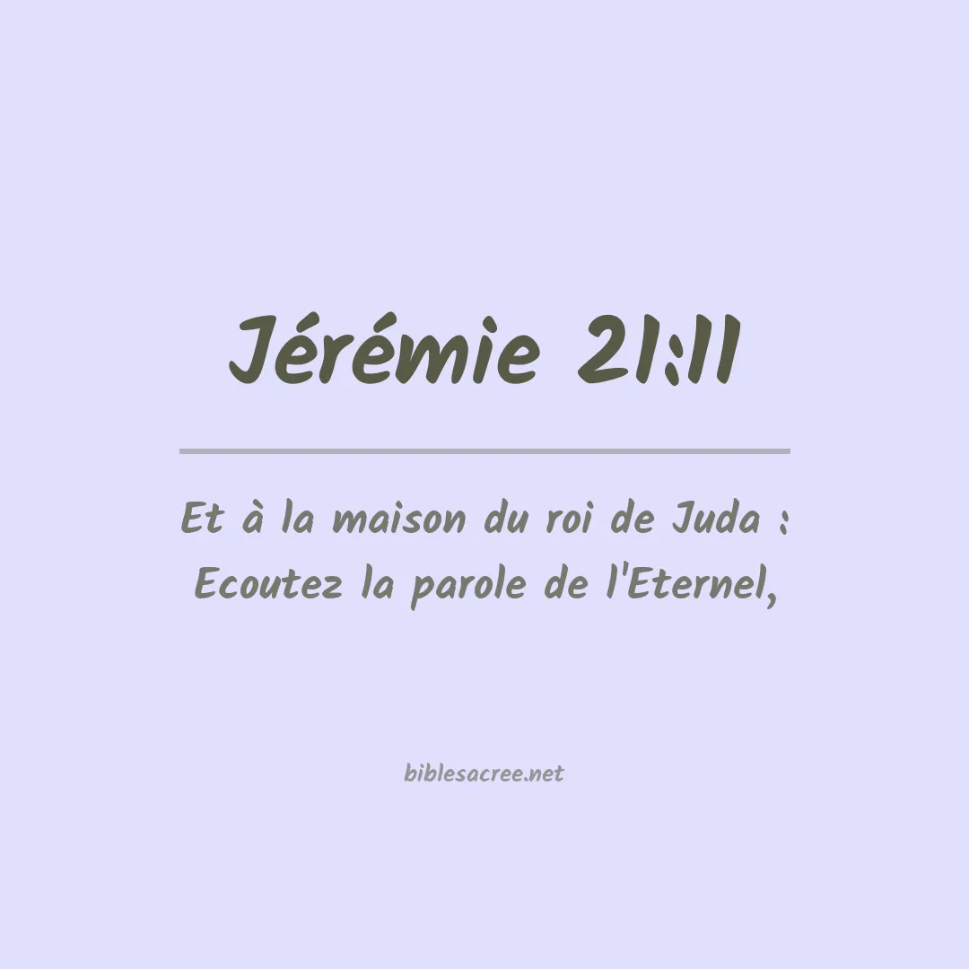 Jérémie - 21:11