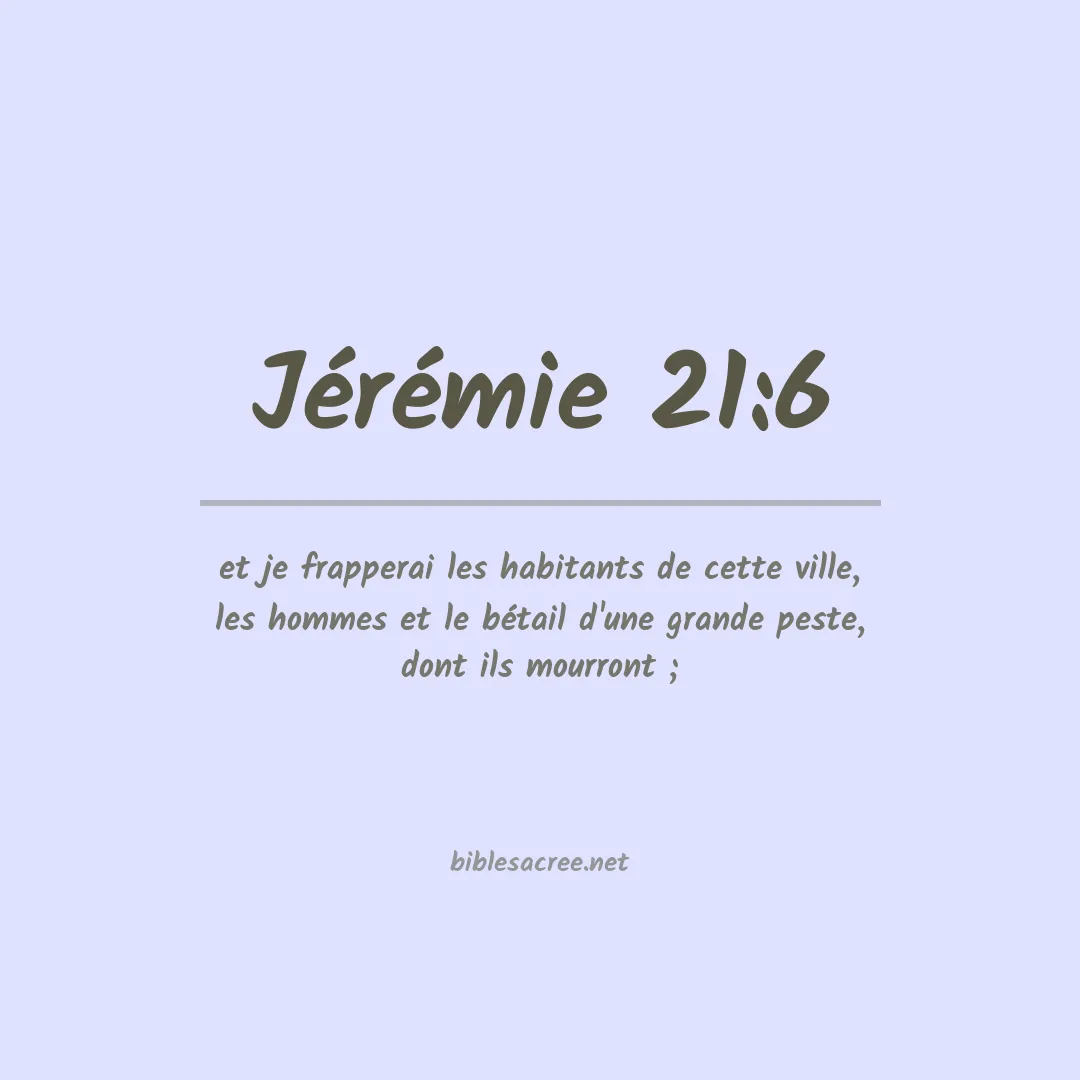 Jérémie - 21:6