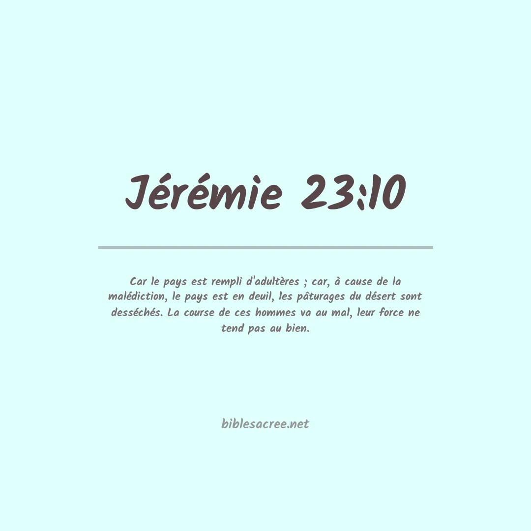 Jérémie - 23:10