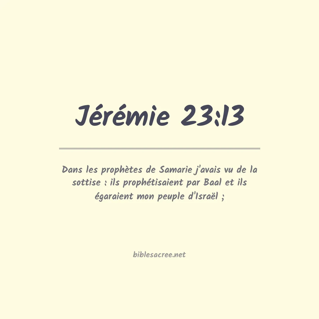 Jérémie - 23:13