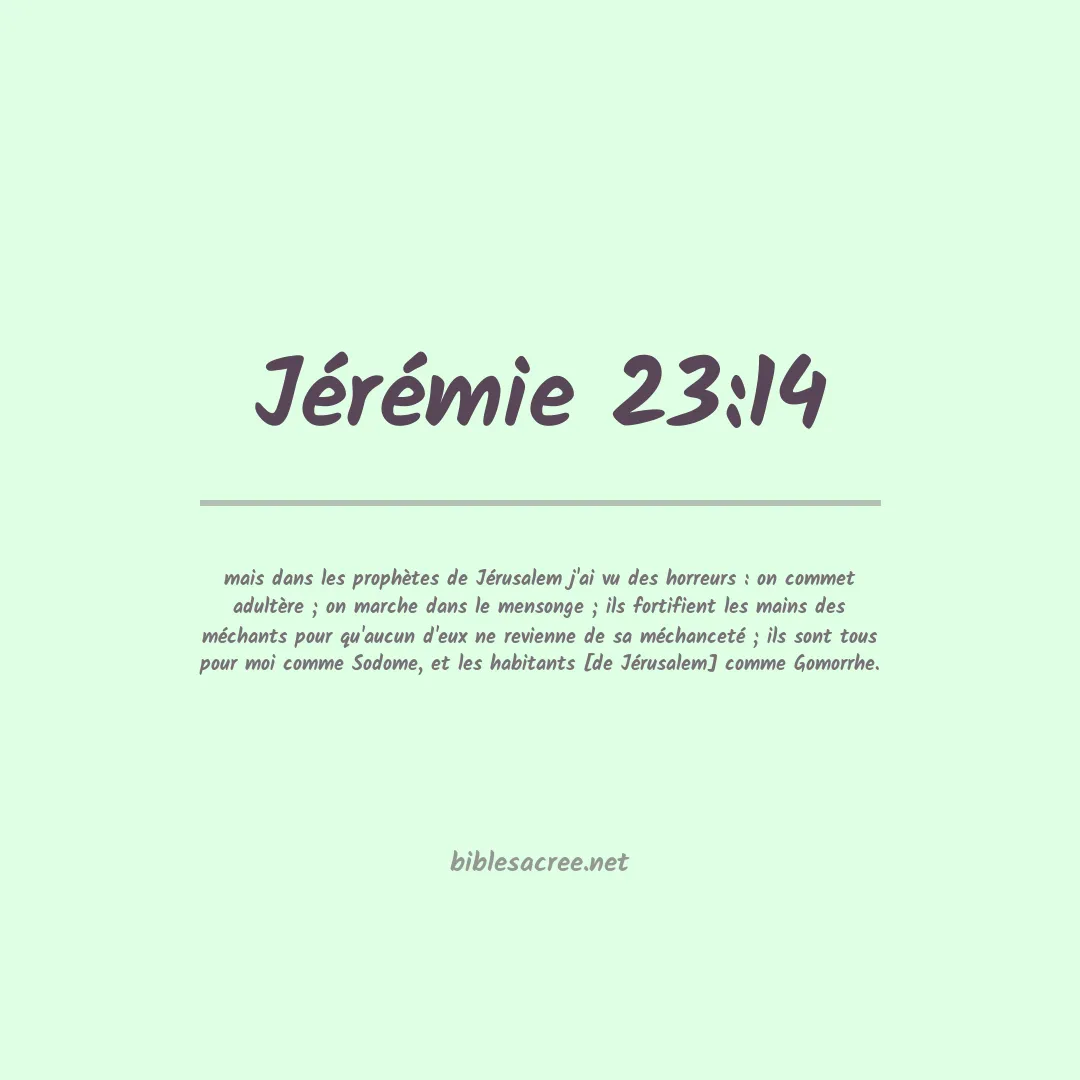 Jérémie - 23:14