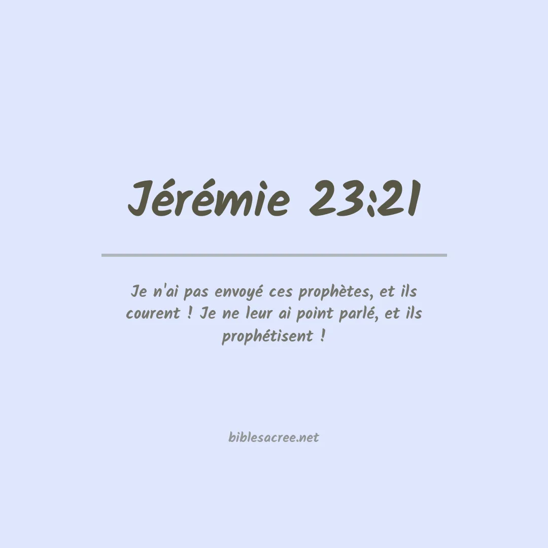 Jérémie - 23:21