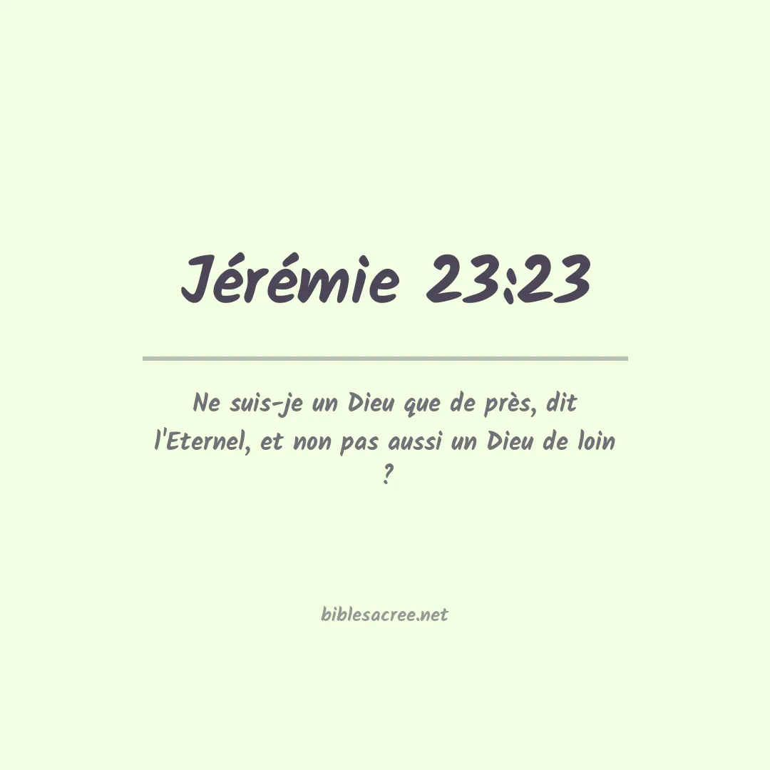 Jérémie - 23:23