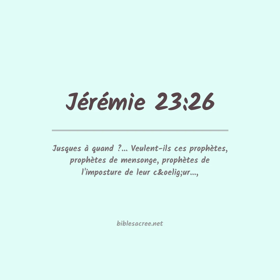 Jérémie - 23:26