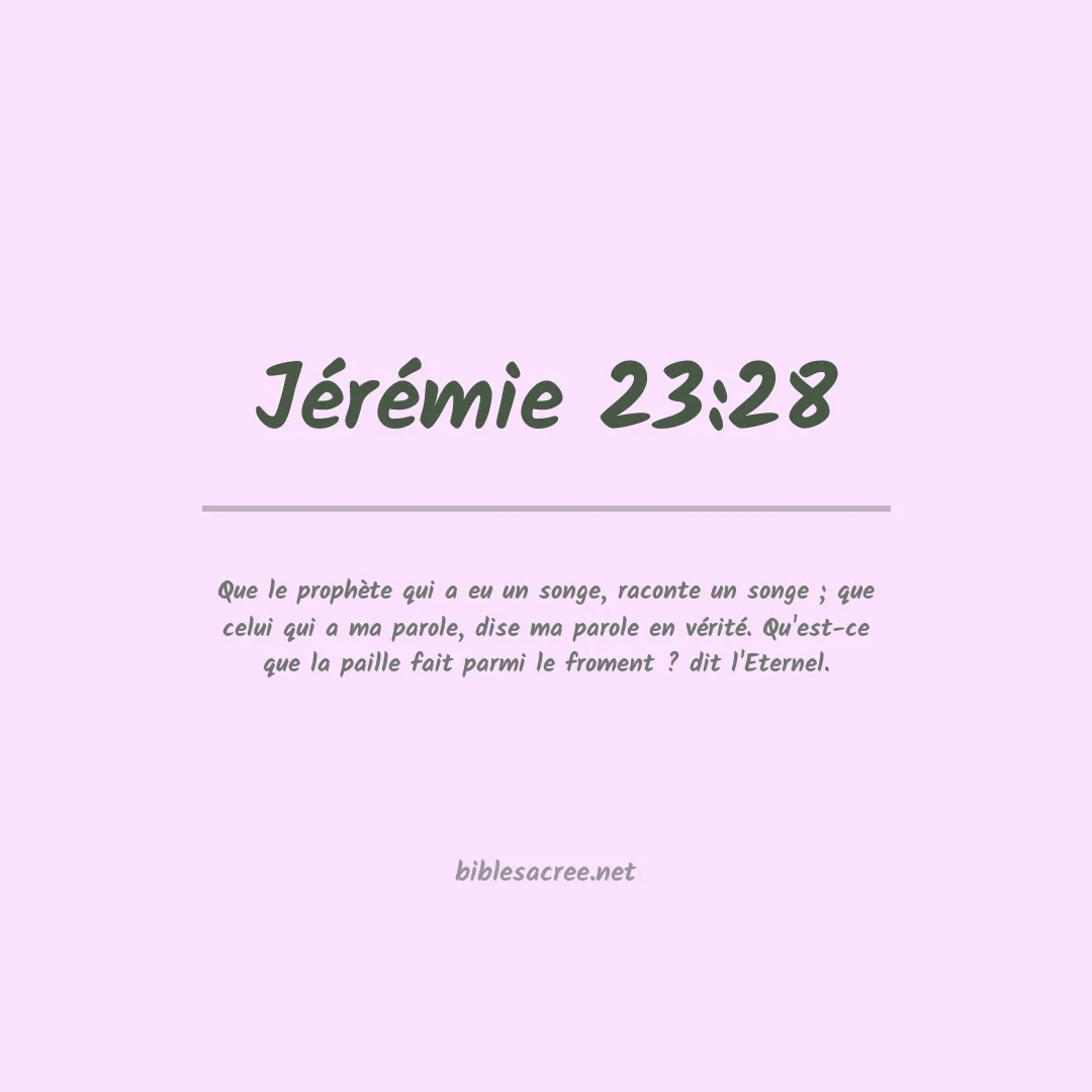 Jérémie - 23:28