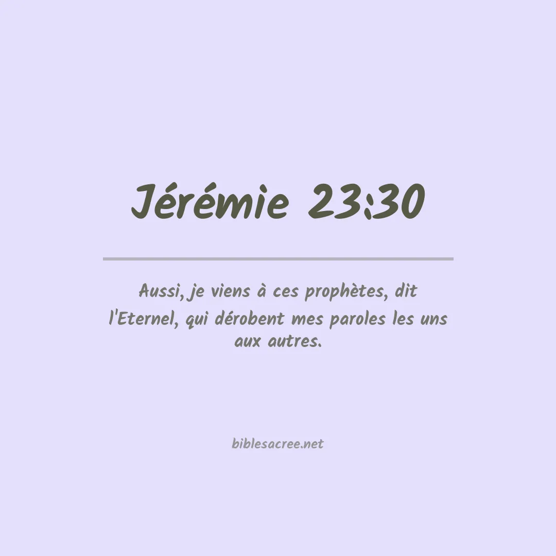 Jérémie - 23:30