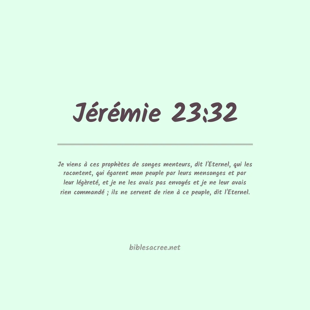Jérémie - 23:32