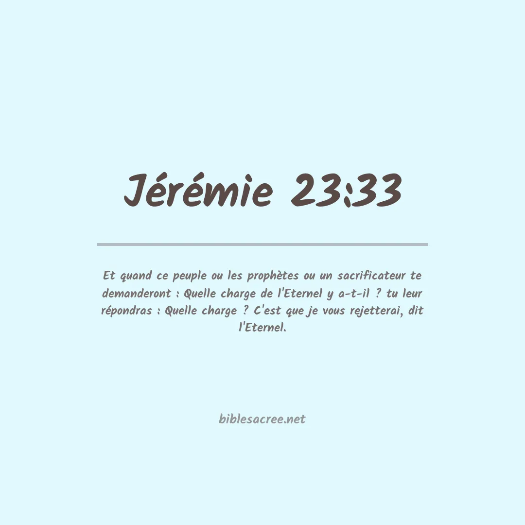 Jérémie - 23:33