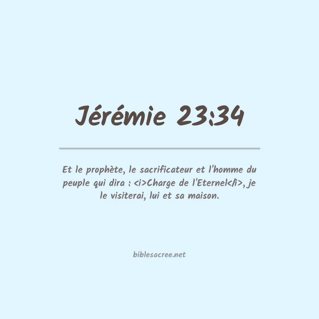 Jérémie - 23:34