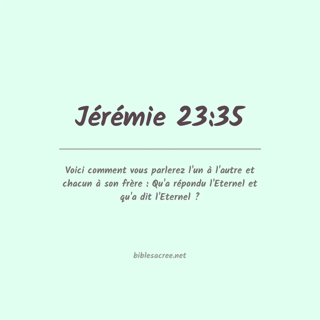 Jérémie - 23:35