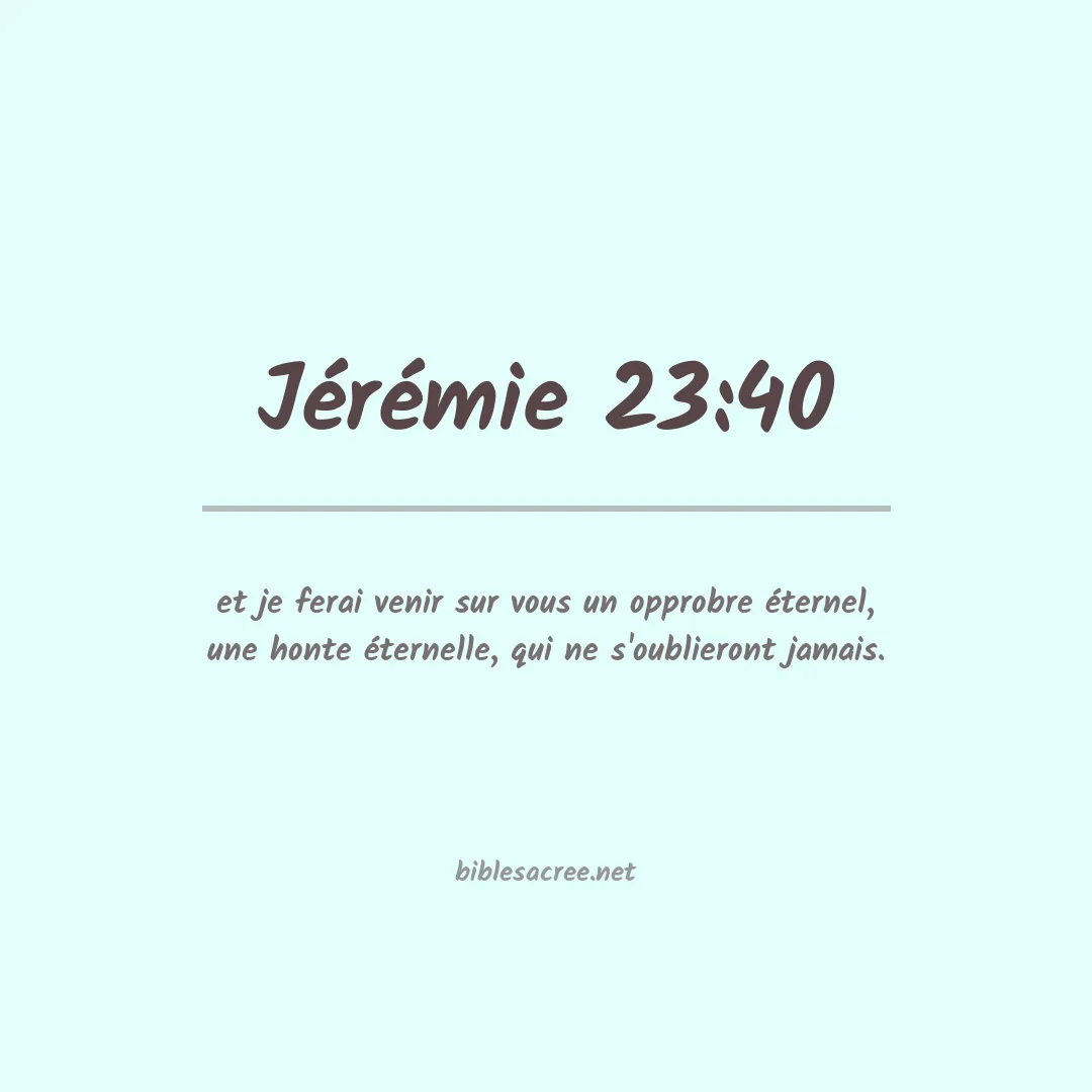 Jérémie - 23:40