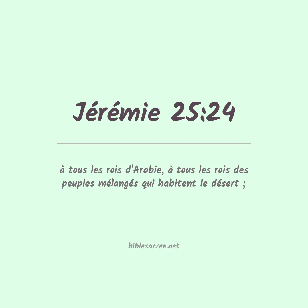 Jérémie - 25:24