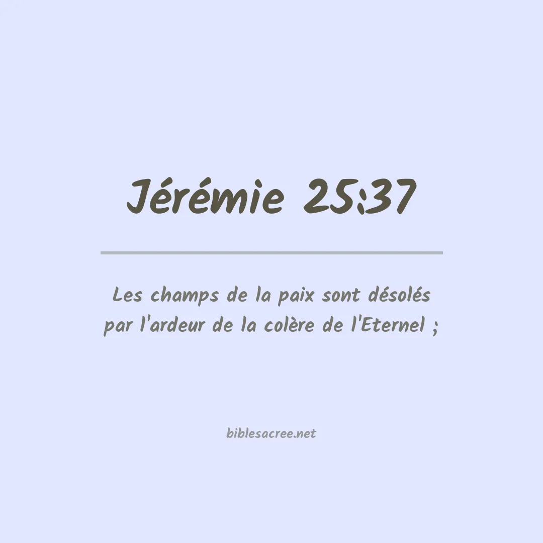 Jérémie - 25:37