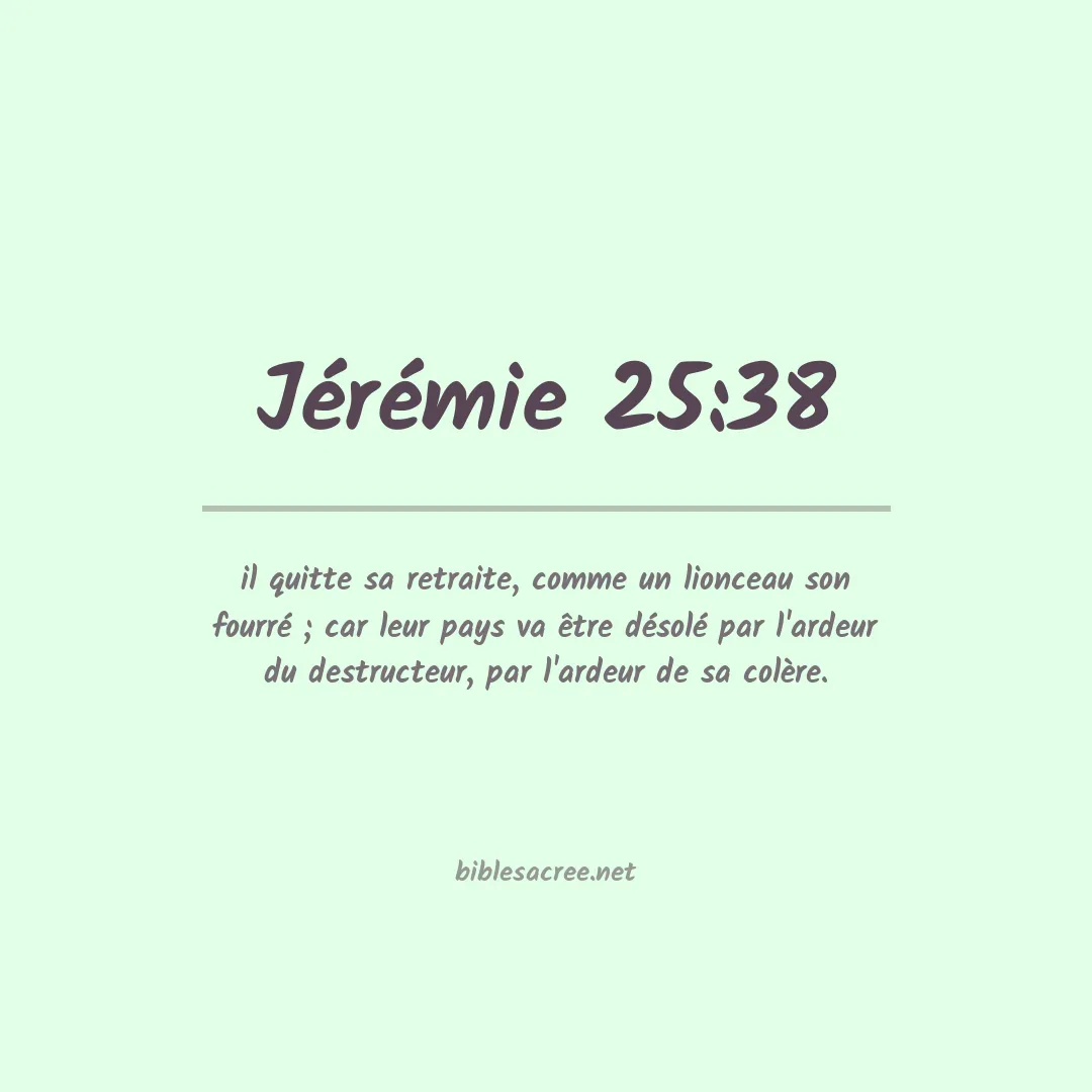 Jérémie - 25:38