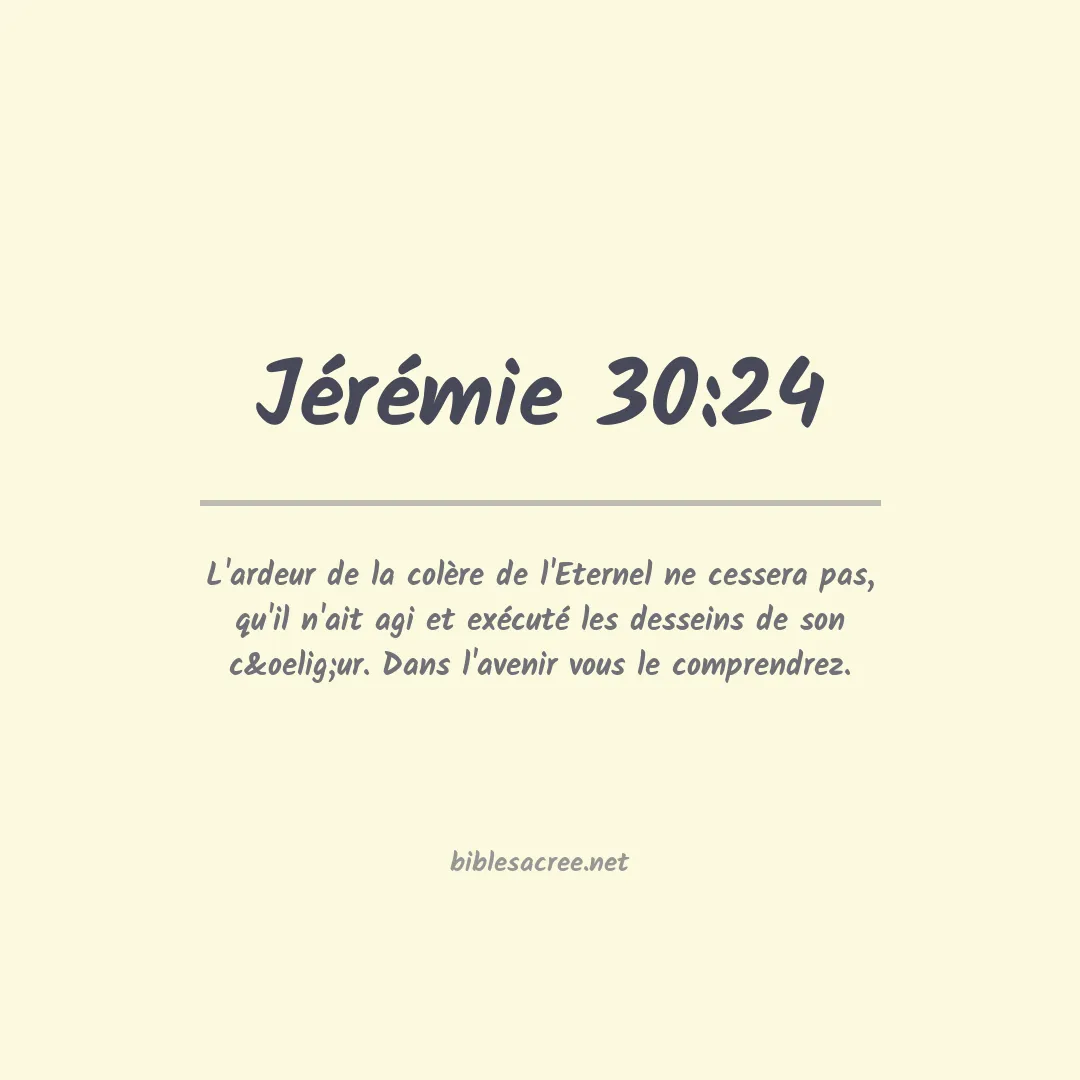 Jérémie - 30:24