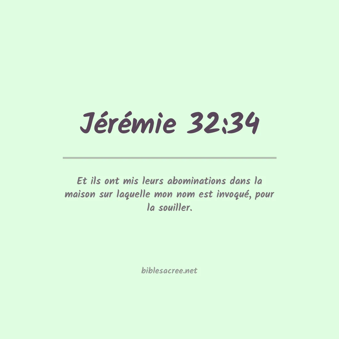 Jérémie - 32:34
