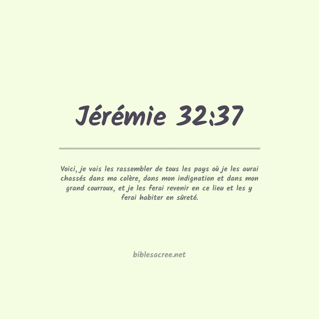 Jérémie - 32:37
