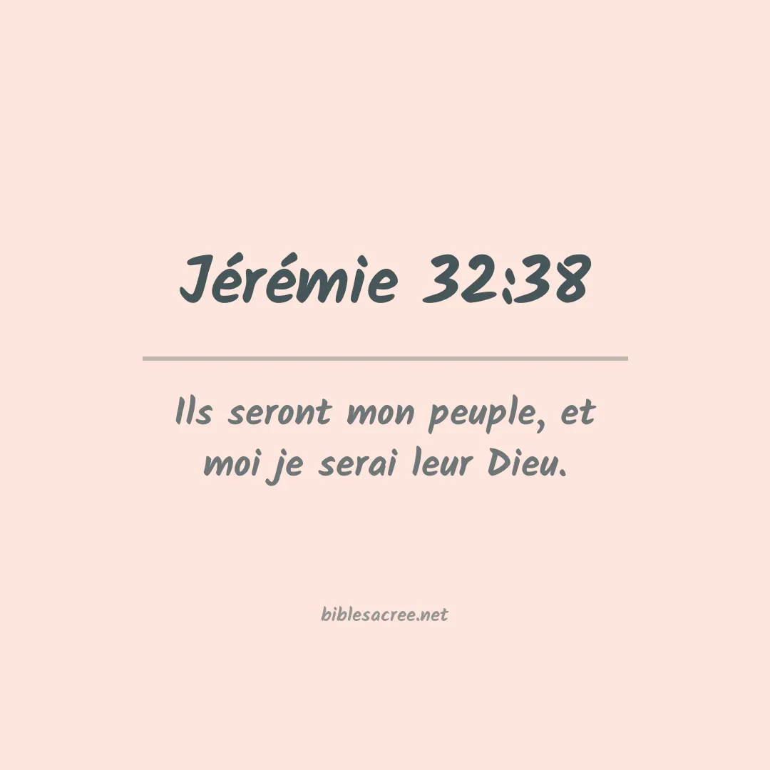 Jérémie - 32:38