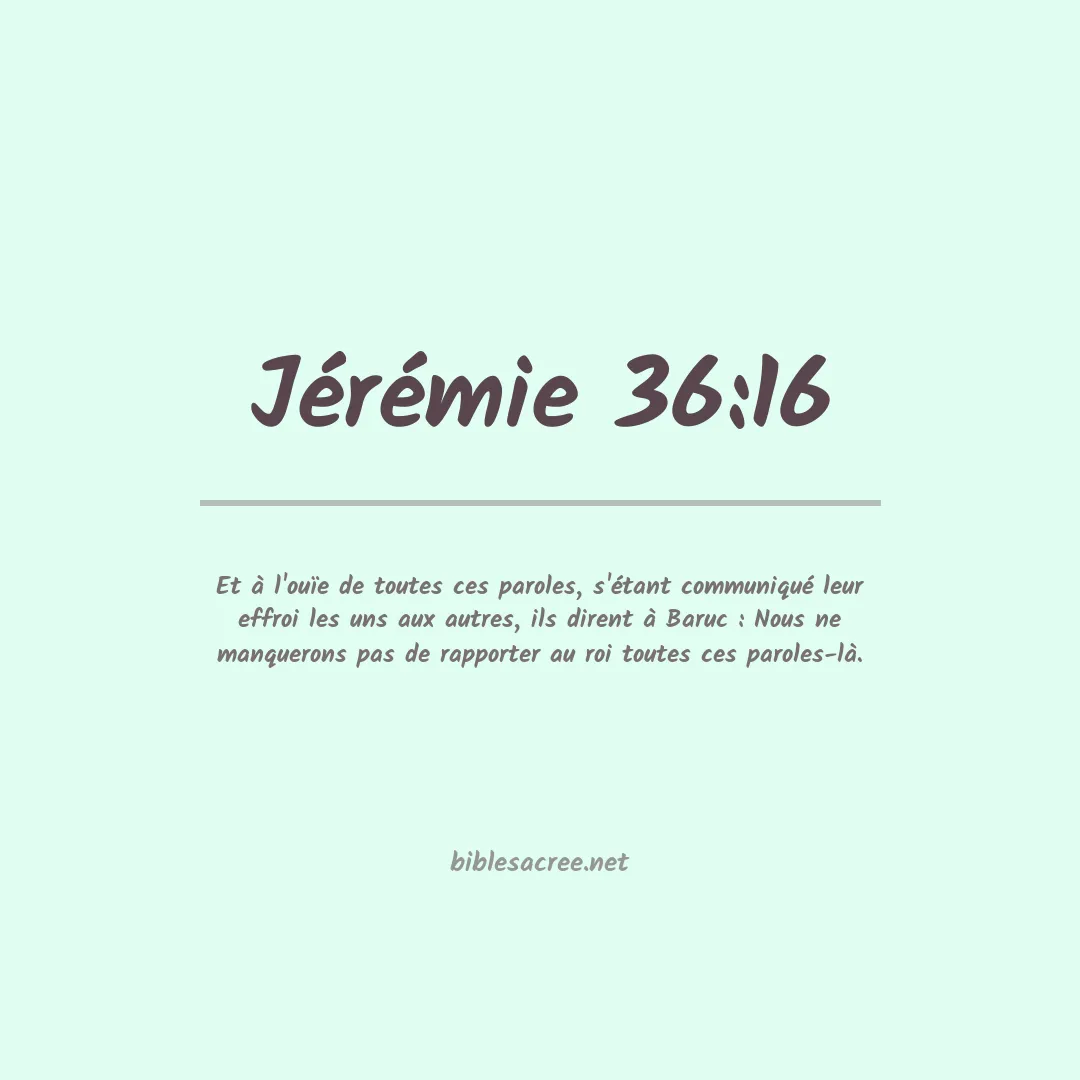 Jérémie - 36:16