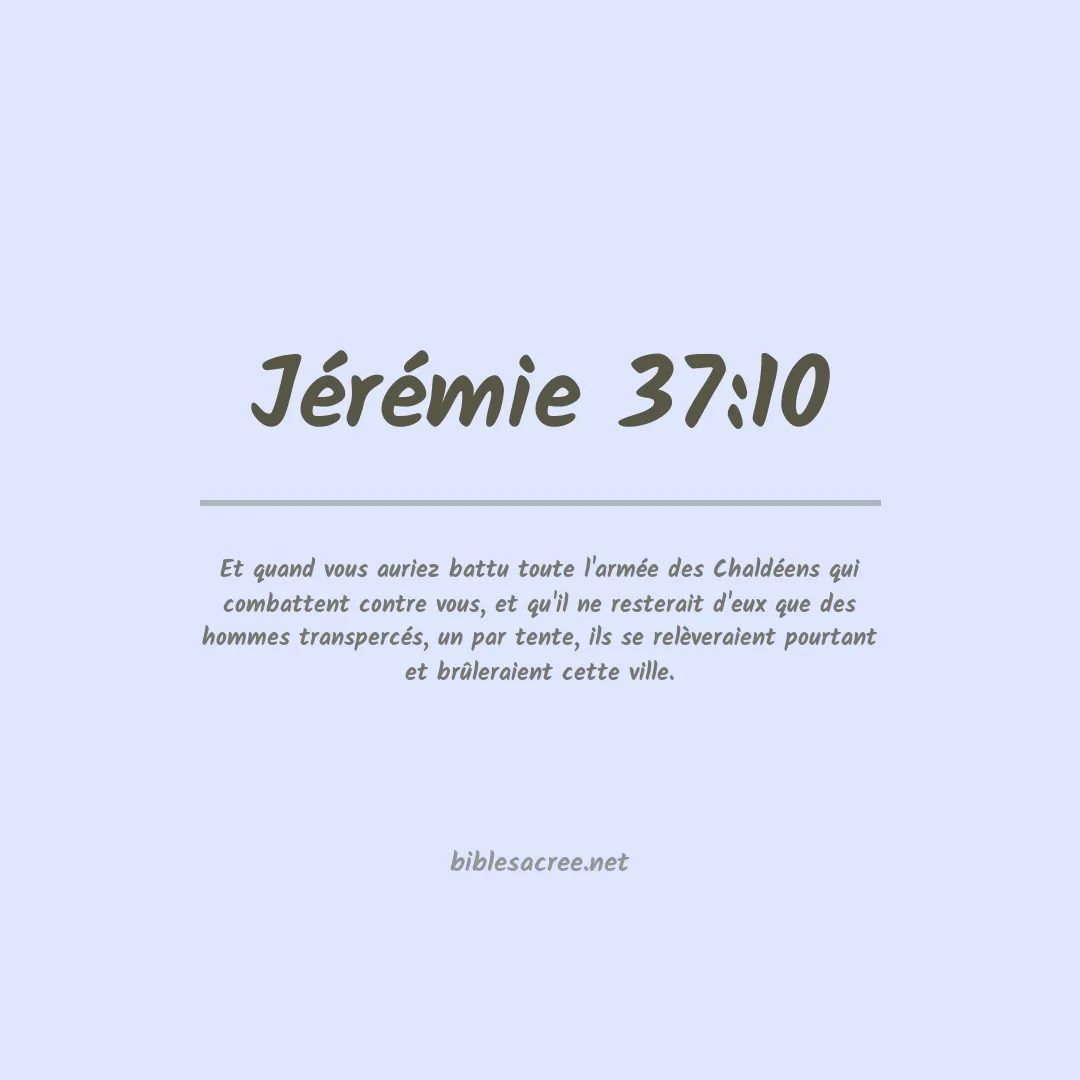 Jérémie - 37:10