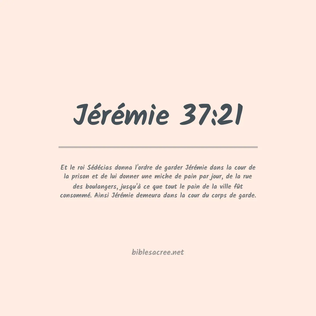 Jérémie - 37:21
