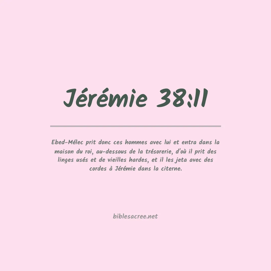 Jérémie - 38:11