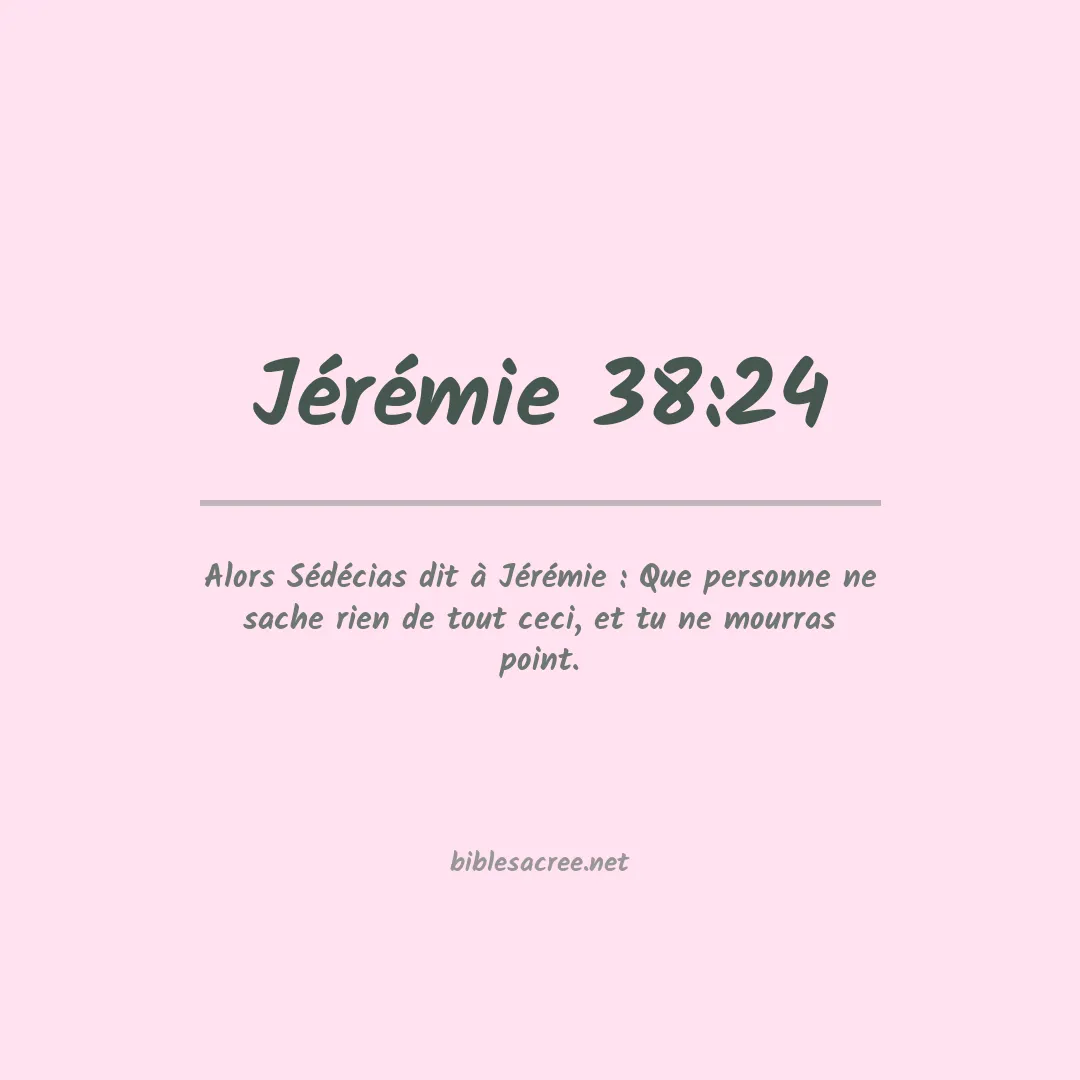 Jérémie - 38:24