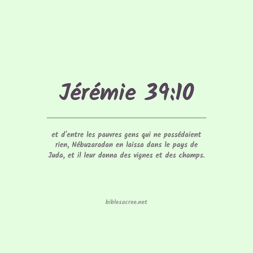 Jérémie - 39:10