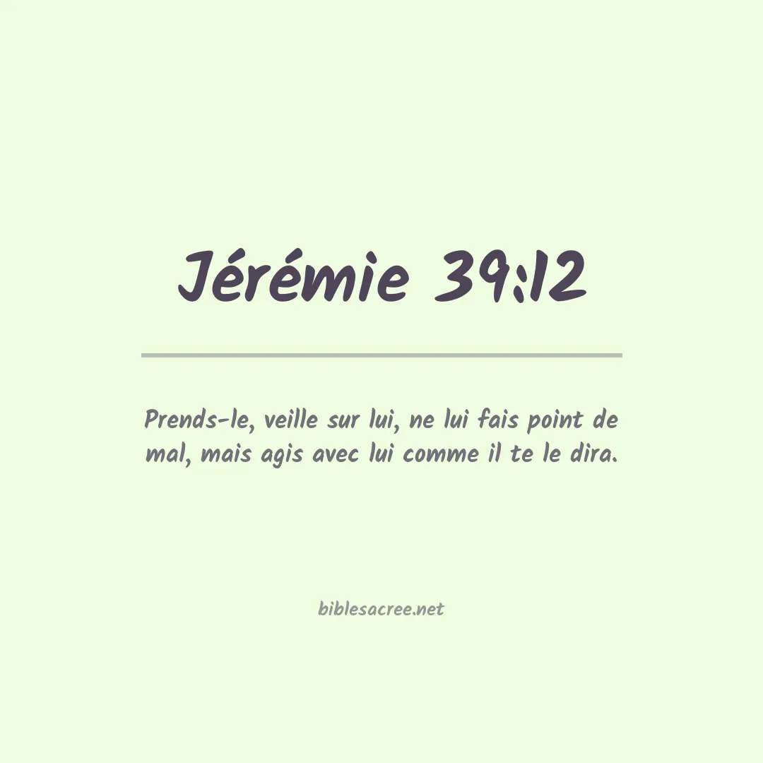 Jérémie - 39:12