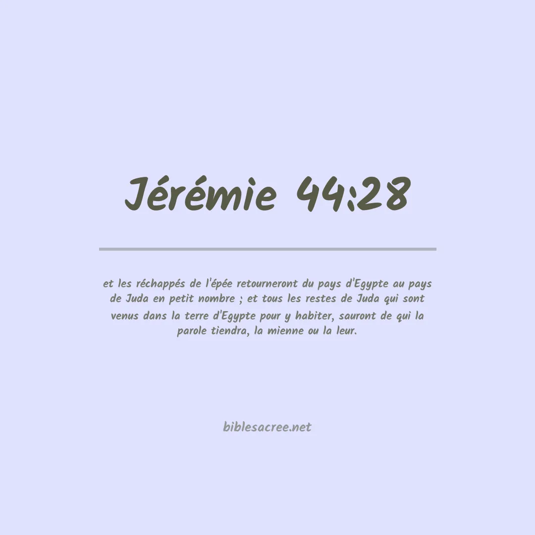 Jérémie - 44:28