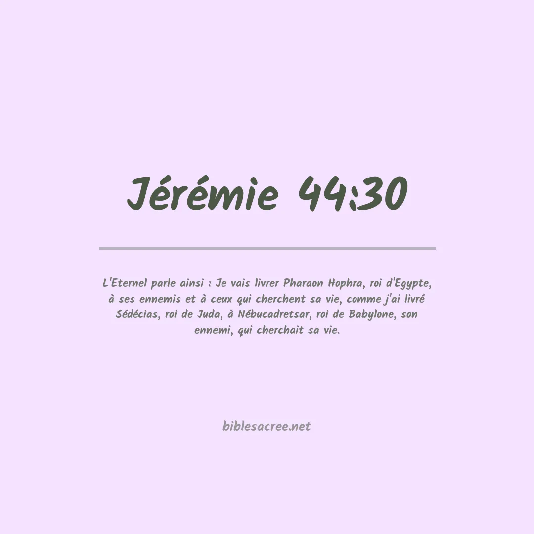 Jérémie - 44:30
