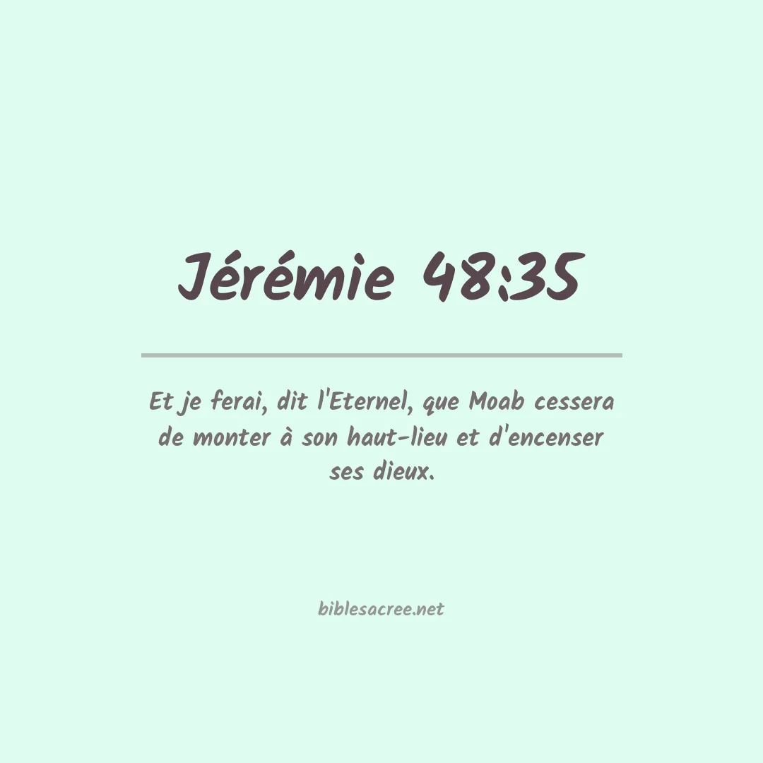 Jérémie - 48:35
