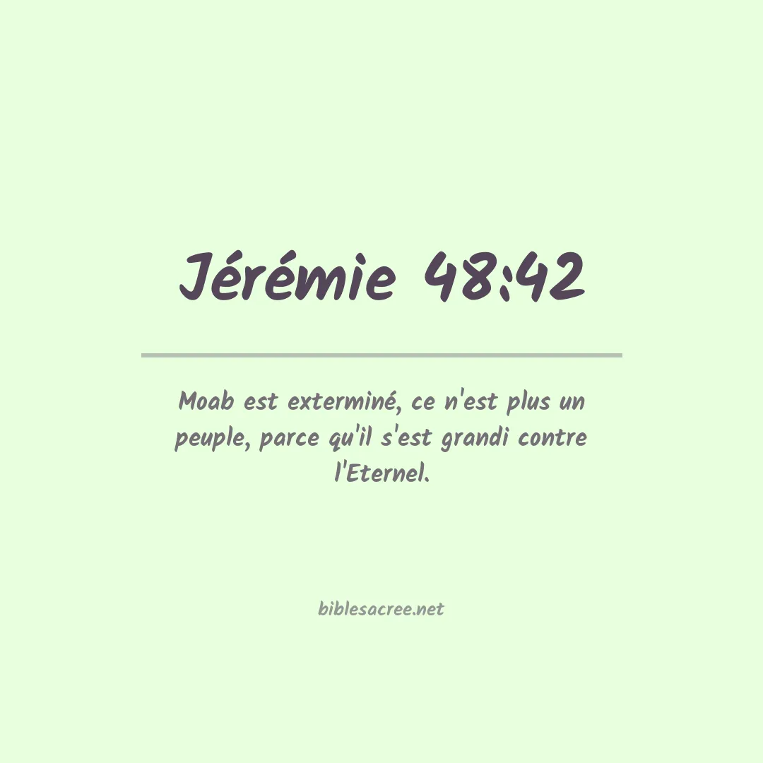 Jérémie - 48:42