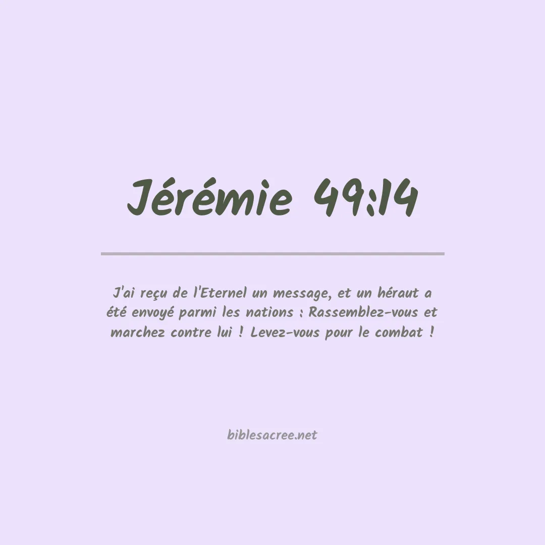 Jérémie - 49:14