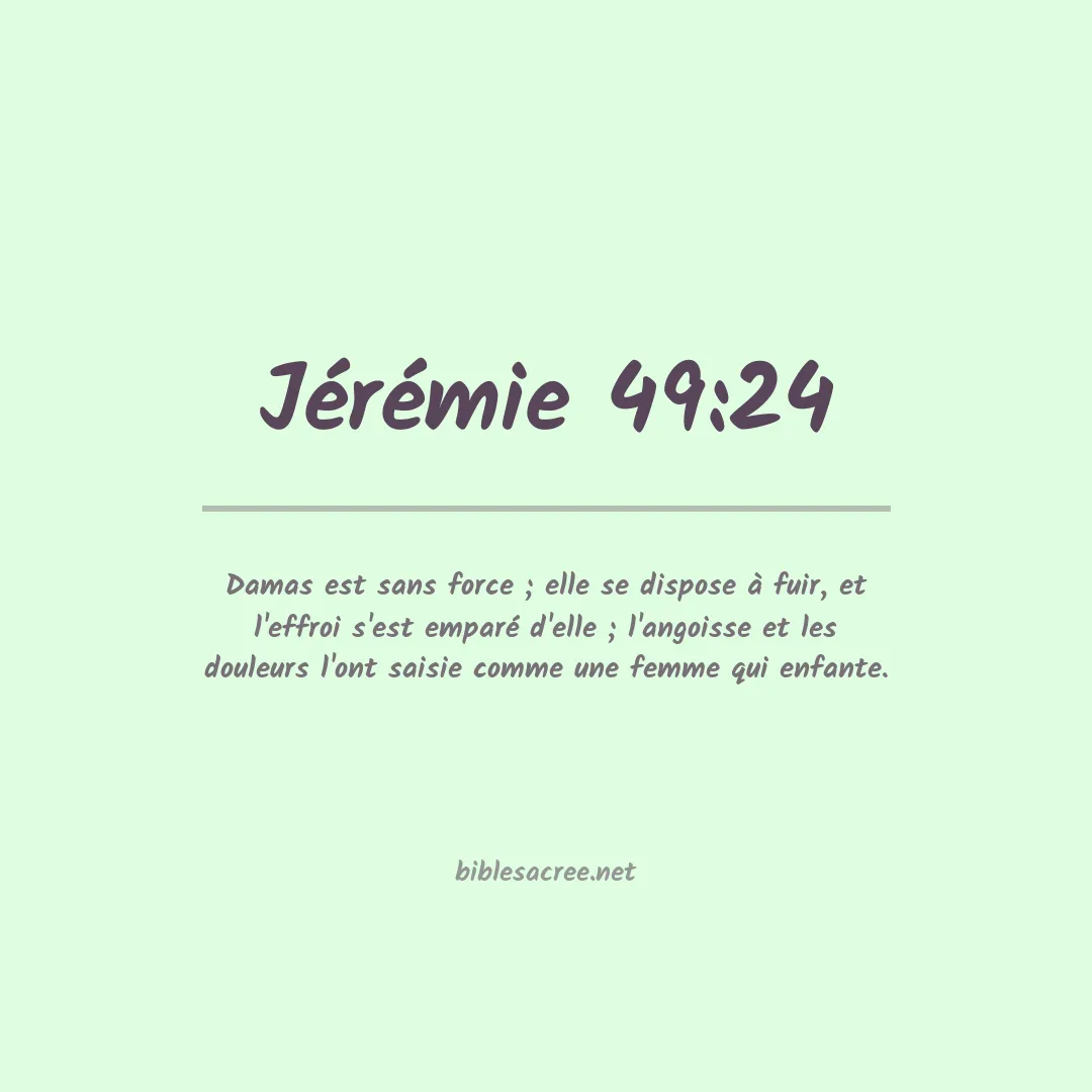 Jérémie - 49:24