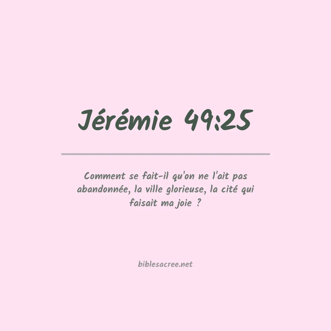 Jérémie - 49:25