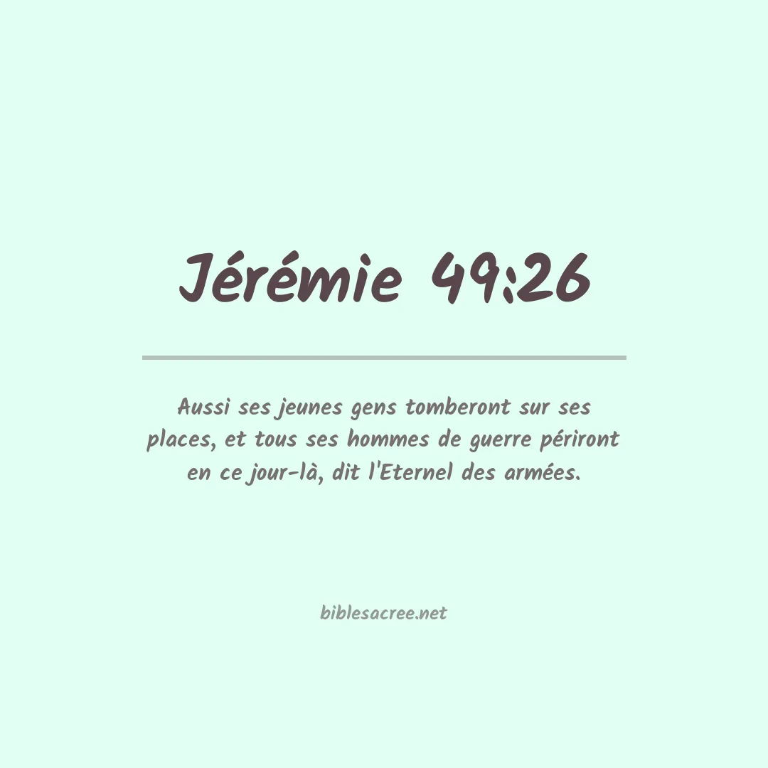 Jérémie - 49:26