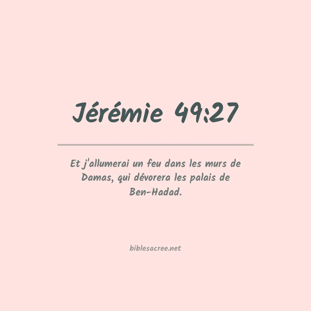 Jérémie - 49:27