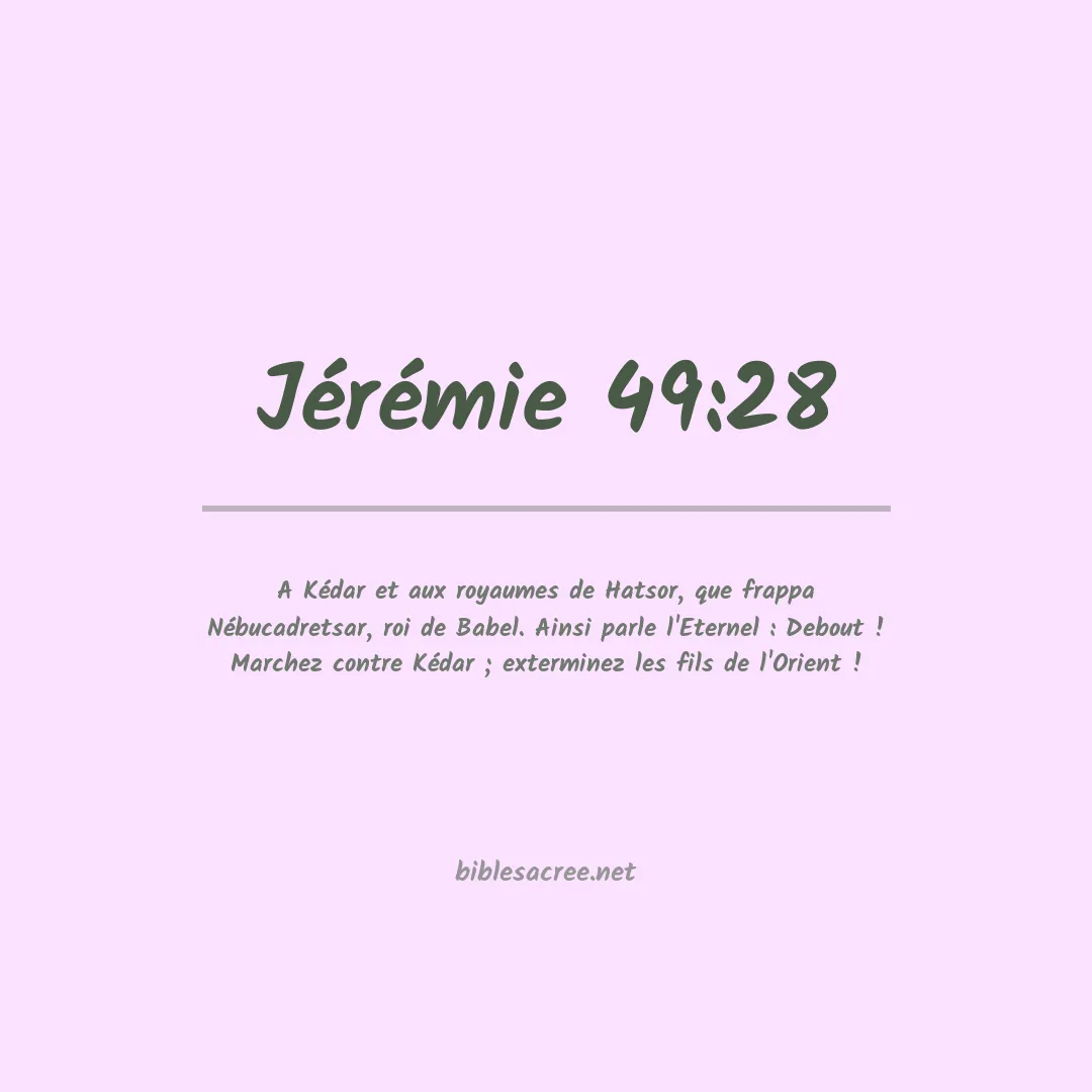 Jérémie - 49:28