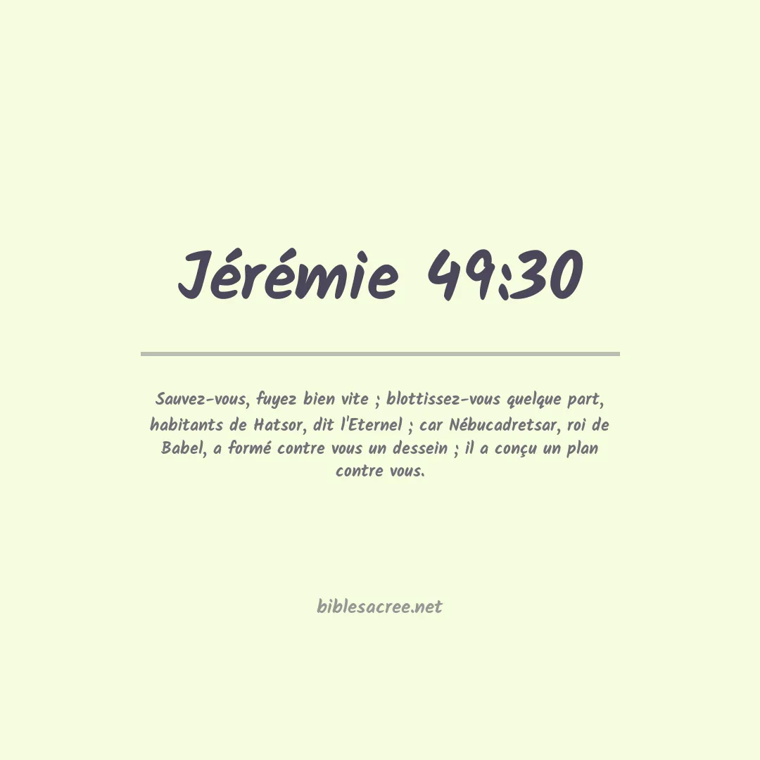 Jérémie - 49:30