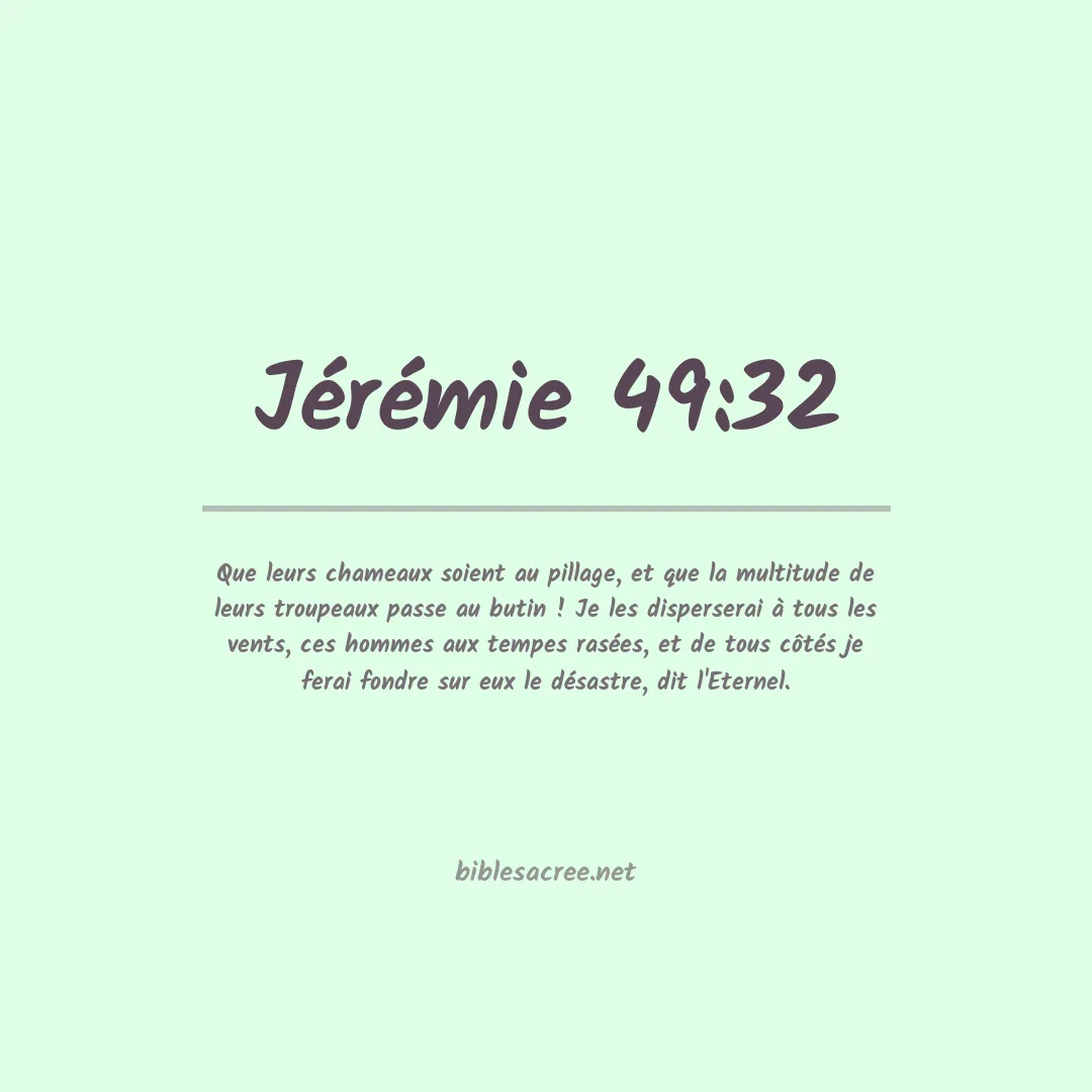 Jérémie - 49:32