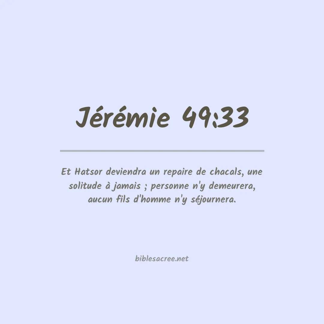 Jérémie - 49:33